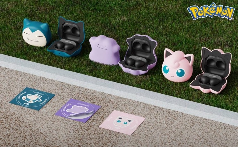 ポケモン　POKEMON　GALAXY Buds イヤホン　ポケパーク Samsung's latest Pokémon-themed Galaxy Buds are too cute