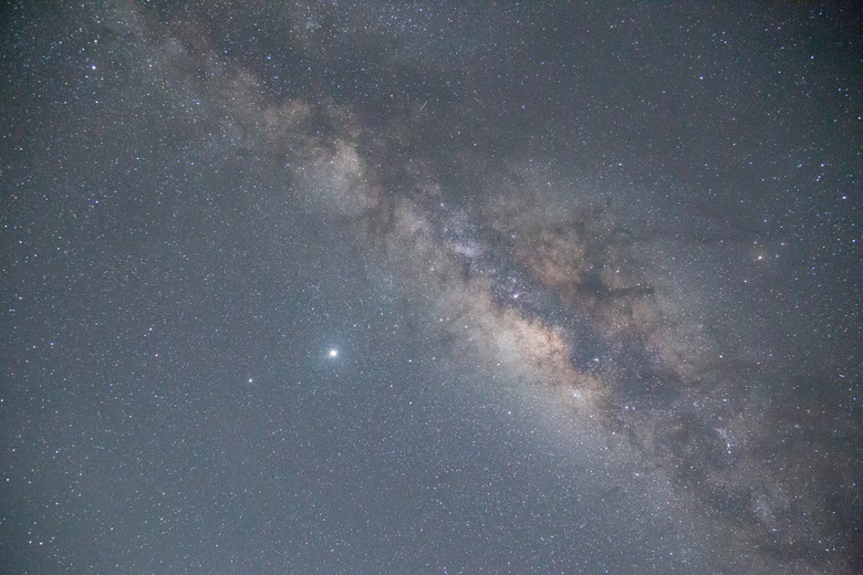VIANI, COLOMBIA - AUGUST 11: The Milky Way is seen at night in Viani, Colombia on August 11, 2020. (Photo by Juan David Moreno Gallego/Anadolu Agency via Getty Images)