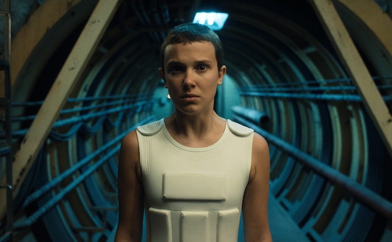 Eleven in Stranger Things