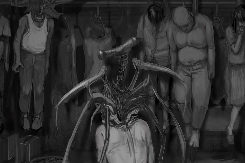 Concept art for Keiichiro Toyama horror-inspired game