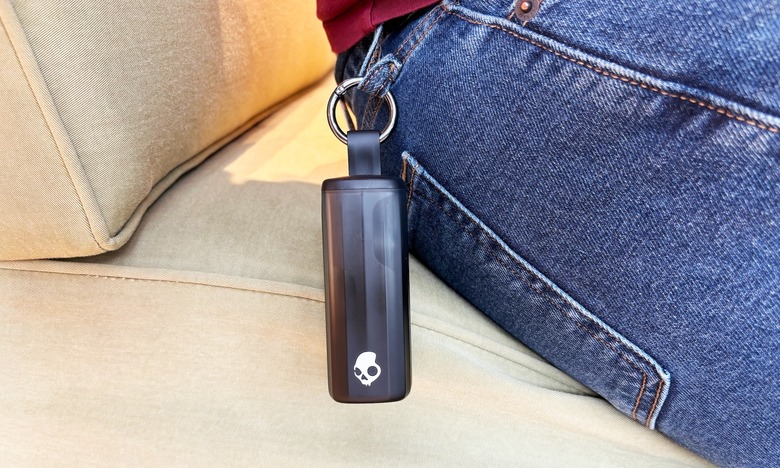 The Method 360 ANC's case has a built-in clip for attaching to bags or belt loops.