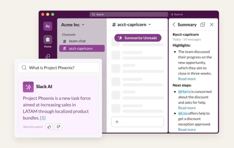 A look at Slack's new AI features. 