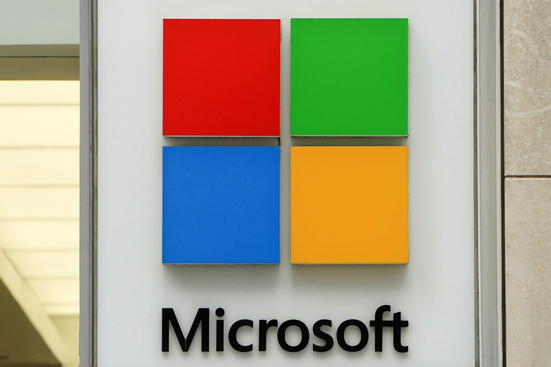 The Microsoft store sign is pictured in the Manhattan borough of New York City, New York, U.S., January 18, 2022.  REUTERS/Carlo Allegri