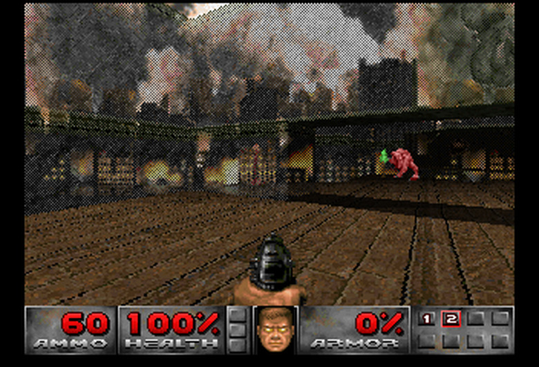 Bo discovered a new cheat code in the Sega Saturn port of Doom. 
