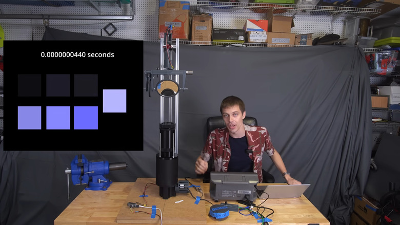 Pixels had to be tiled together to create what looks like normal video footage.