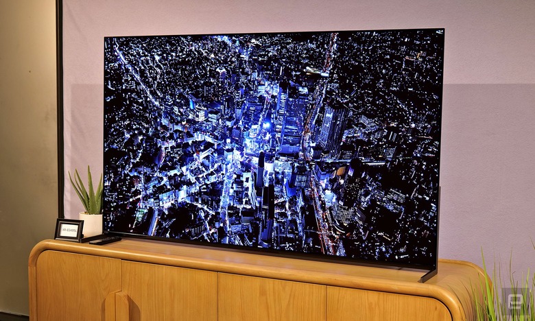 Thanks to a new QD-OLED panel, Sony claims the A95L is two times brighter than last year's model.
