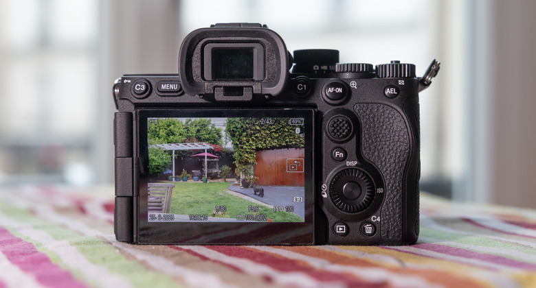 Sony's A7 V has plenty of manual controls for easy operation
