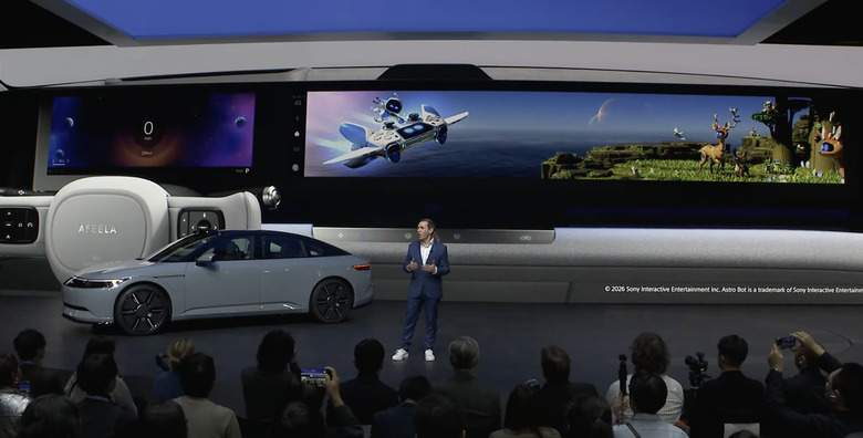 Sony Honda Mobility Afeela Press Conference at CES 2026