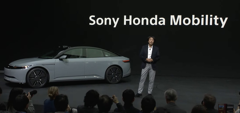 Sony Afeela press conference at CES 2026