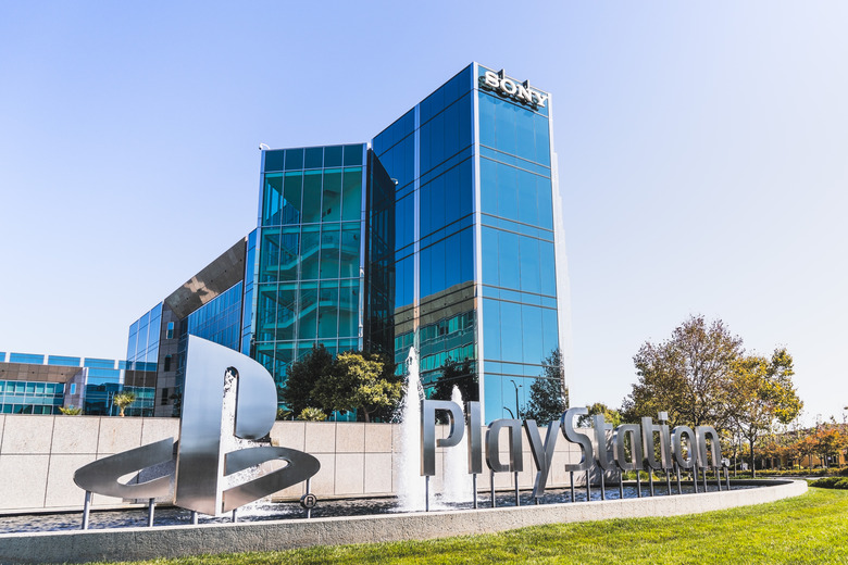 Sep 9, 2019 San Mateo / CA / USA - Sony Interactive Entertainment (SIE) offices in Silicon Valley; SIE Inc, part of Sony Corporation, handles the  hardware and software development of the Playstation