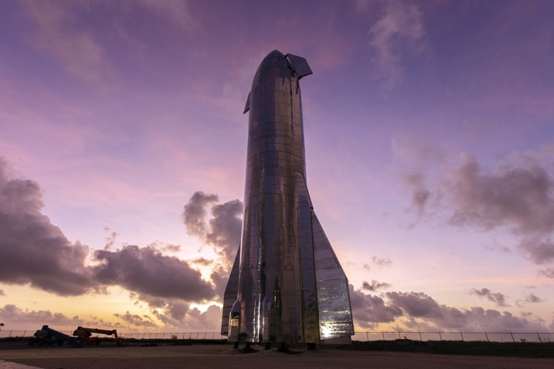 First SpaceX Starship test vehicle