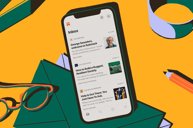 Substack app for iOS on iPhone
