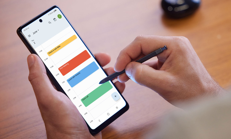 The TCL Stylus 5G is TCL's first-ever phone with a built-in pen. 