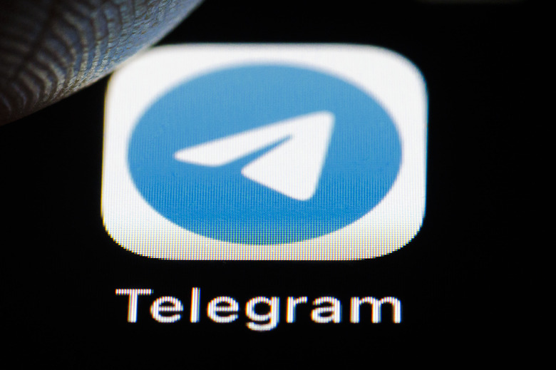 BERLIN, GERMANY - JANUARY 20: The logo of the instant messaging service Telegram is seen on a smartphone on January 20, 2022 in Berlin, Germany. (Photo by Thomas Trutschel/Photothek via Getty Images)