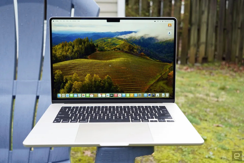 The Apple MacBook Air (2024).