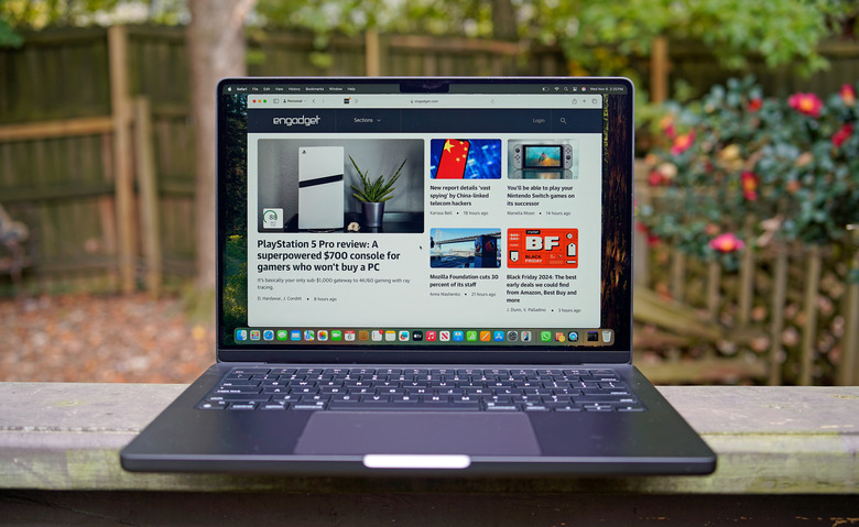 The Apple MacBook Pro (2024).