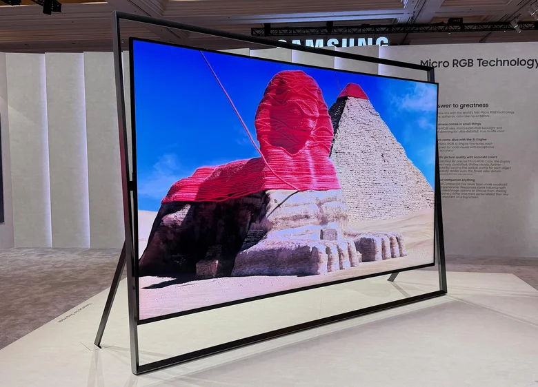Samsung's flagship Micro RGB TV