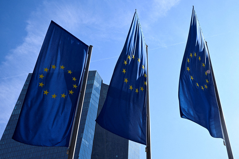 FILE PHOTO: Press conference following the ECB's Governing Council meeting, at the ECB headquarters in Frankfurt