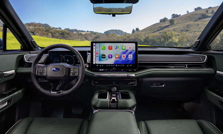 The Getaway's infotainment system is based around a 14-inch touchscreen with support for both Android Auto and CarPlay.