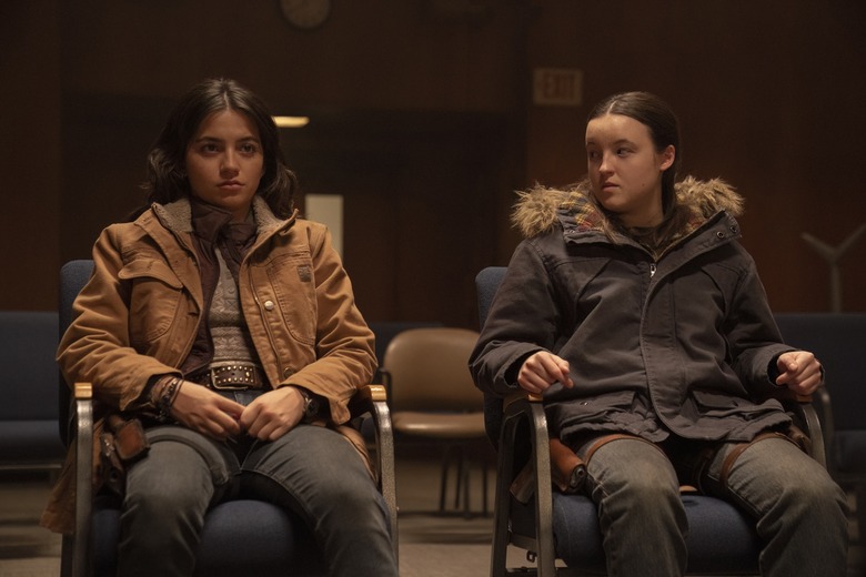 Isabela Merced and Bella Ramsey in The Last of Us season two