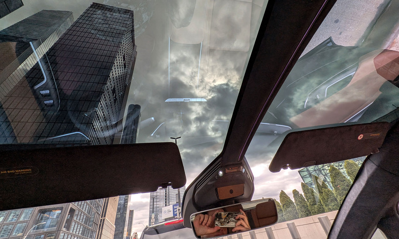 The sky was cloudy that day.