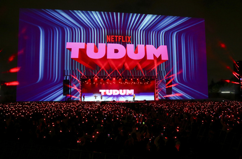 SAO PAULO, BRAZIL - JUNE 17: General view of the Netflix's Tudum: A Global Fan Event 2023 at Fundação Bienal de São Paulo on June 17, 2023 in Sao Paulo, Brazil. (Photo by Alexandre Schneider/Getty Images for NETFLIX)