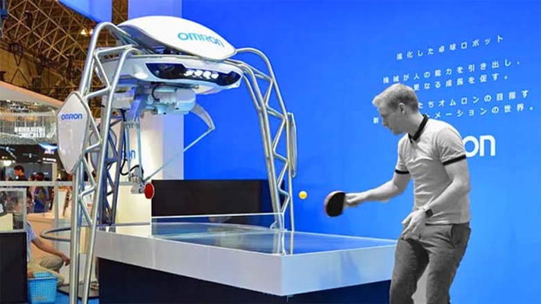 I'm used to fighting robots.