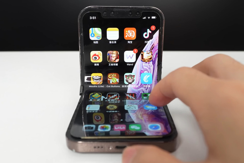 Folding iPhone mod