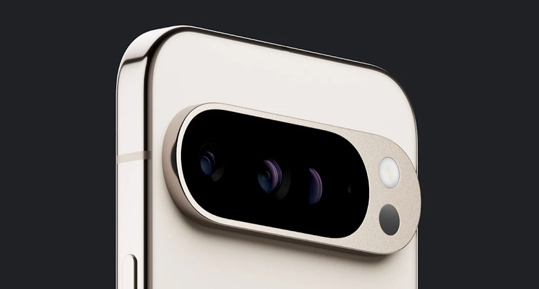 A smartphone with a huge camera bump. 