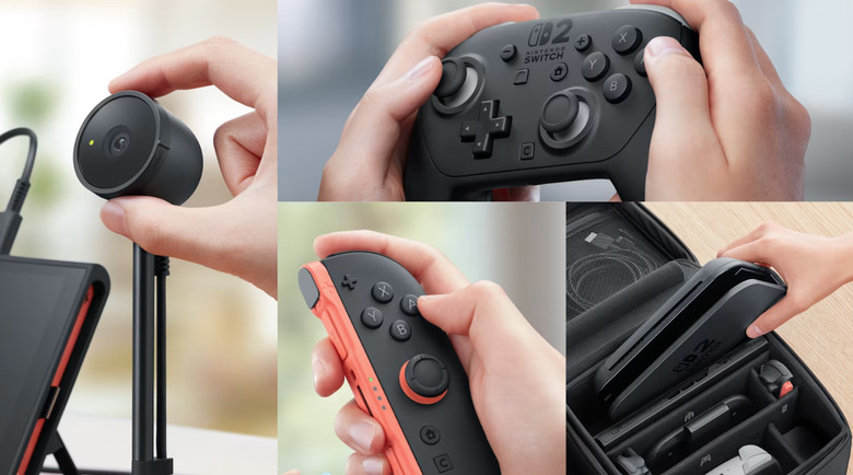 Accessories for Switch 2.