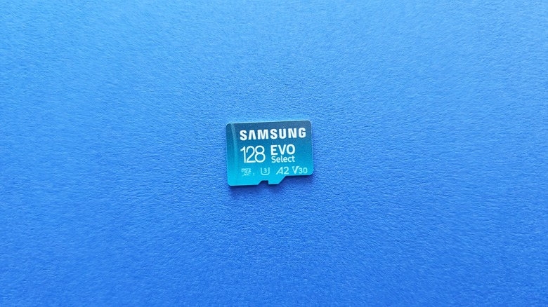 The Samsung Evo Select.