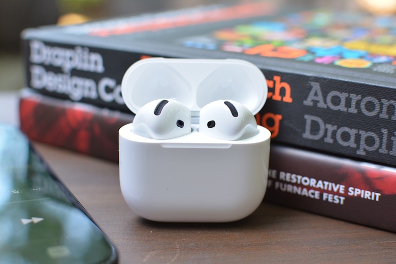 The Apple AirPods 4.
