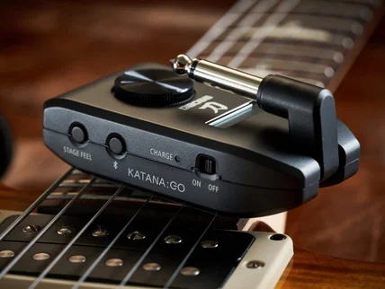 ギター KATANA:GO Boss' Katana:GO headphone amp has me playing more than ever