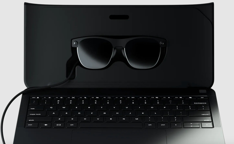 AR laptop. 