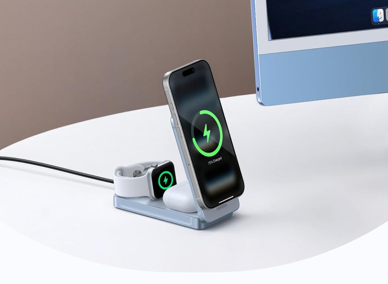 UGREEN 25W 3-in-1 Foldable Magflow Wireless Charger