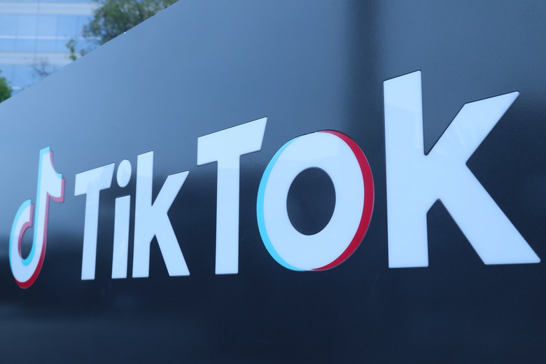 CULVER, Sept. 28, 2020 -- Photo taken on Aug. 21, 2020 shows a logo of the video-sharing social networking company TikTok's Los Angeles Office in Culver City, Los Angeles County, the United States. A federal judge on Sunday decided to halt the Trump administration's ban on the popular video-sharing app TikTok, just a few hours before the controversial ban is set to take effect. (Xinhua via Getty) (Xinhua/Xinhua via Getty Images)