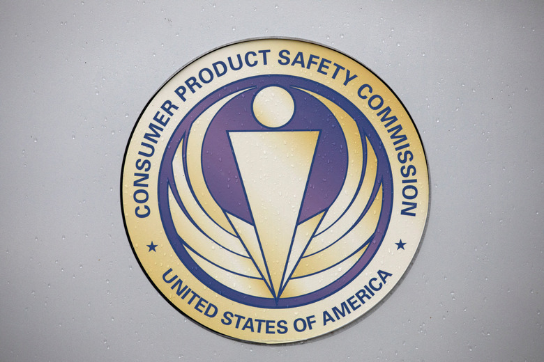 Signage is seen outside of the U.S. Consumer Product Safety Commission in Rockville, Maryland, U.S., August 31, 2020. REUTERS/Andrew Kelly/File Photo