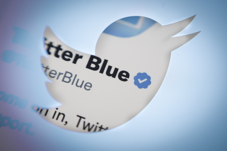 The Twitter Blue Checkmark is seen in this photo illustration in Warsaw, Poland on 21 September, 2022. Twitter management has announced the introduction of a new verification label to replace the blue check previously given only to verified accounts. As the director of the service, Esther Crawford explains, unlike the blue symbol this one will be gray and it will be free. Twitter management has announced the introduction of a new verification label to replace the blue check previously given only to verified accounts. As the director of the service, Esther Crawford explains, unlike the blue symbol this one will be gray and it will be free. Verified accounts will now have an 'Official' badge under their username, along with a gray verification tag. All previously verified accounts will receive the 'official' check mark which will not be available for purchase and not everyone will be eligible. (Photo by STR/NurPhoto via Getty Images)