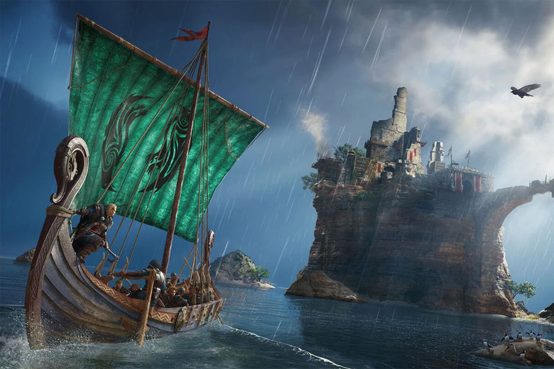 A longboat in 'Assassin's Creed Valhalla'