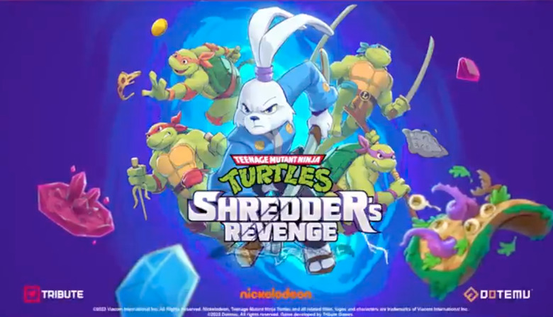 A teaser image for forthcoming DLC for 'TMNT: Shredder's Revenge.'
