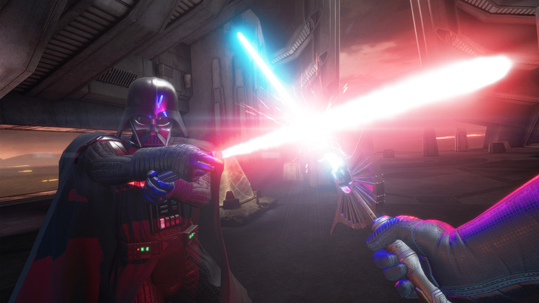 Lightsaber duel in 'Vader Immortal' for PSVR