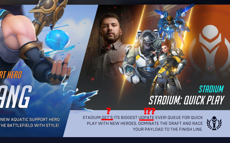 Overwatch 2 Season 18's welcome screen