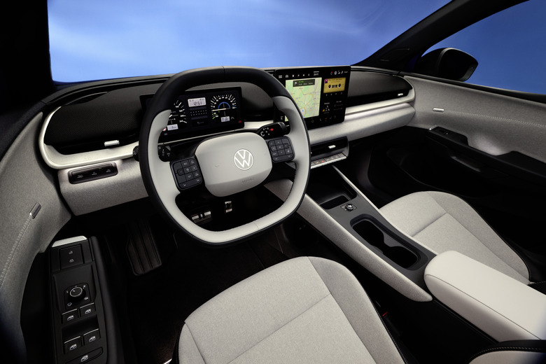 The interior of Volkswagen's ID. Polo