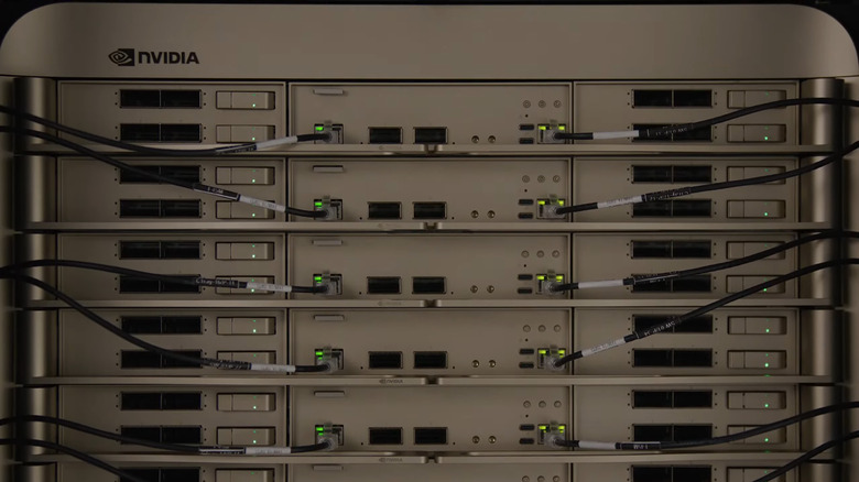 They just broke down what's in a Vera Rubin computer.