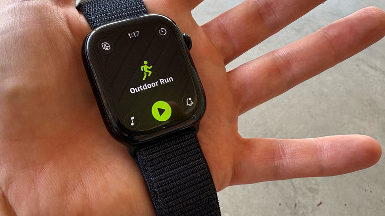 The new Workout app layout. 