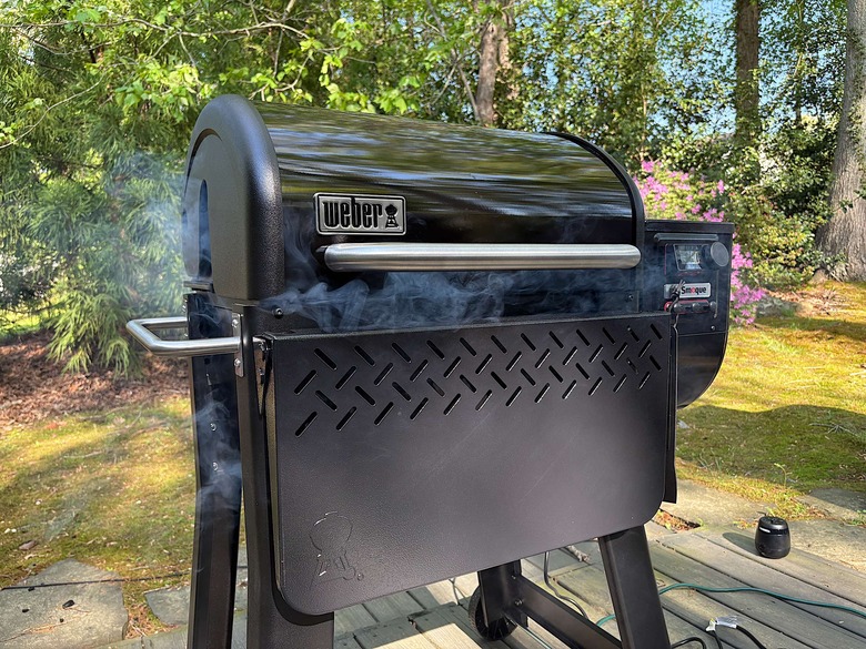 The Smoque lives up to its name. 