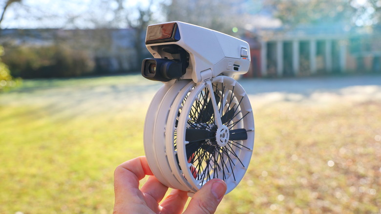 The DJI Flip lightweight drone