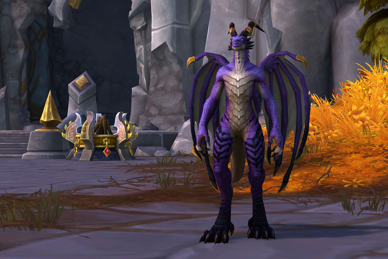 Character creator in 'World of Warcraft: Dragonflight'