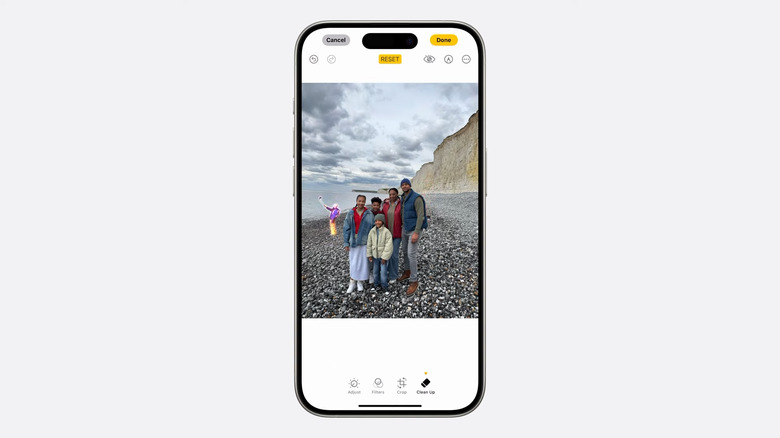 Apple is catching up with Google's Magic Eraser feature by making it easier to remove unwanted people or items from a photo.