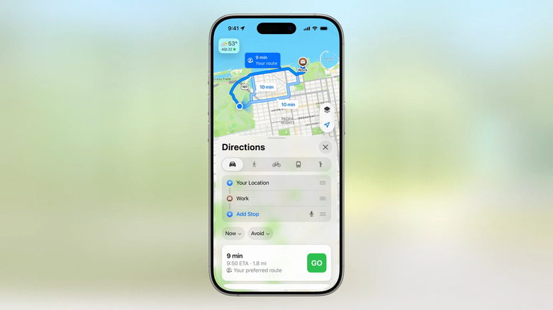 Maps will learn your routine routes and change as your routine changes.